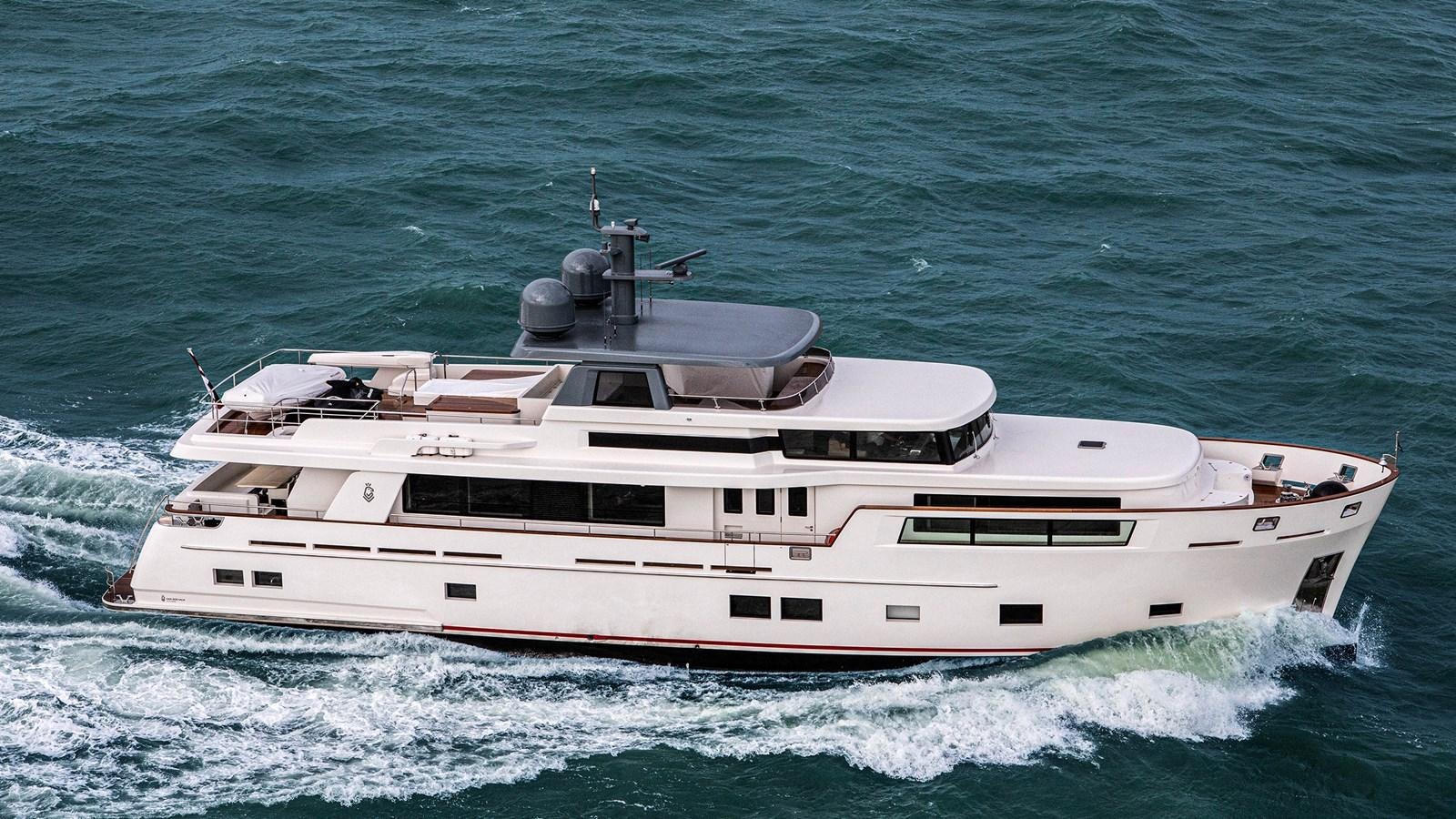 a boat on the water aboard BLONDIE Yacht for Sale