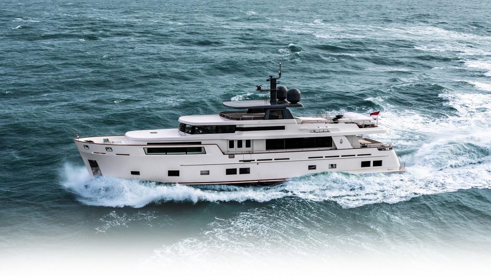 a boat in the water aboard BLONDIE Yacht for Sale