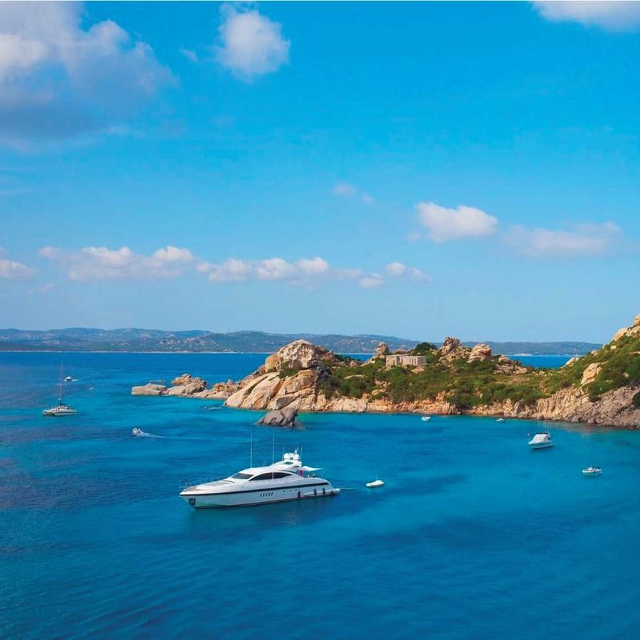 a boat in the water aboard L'ESPERANCE Yacht for Sale