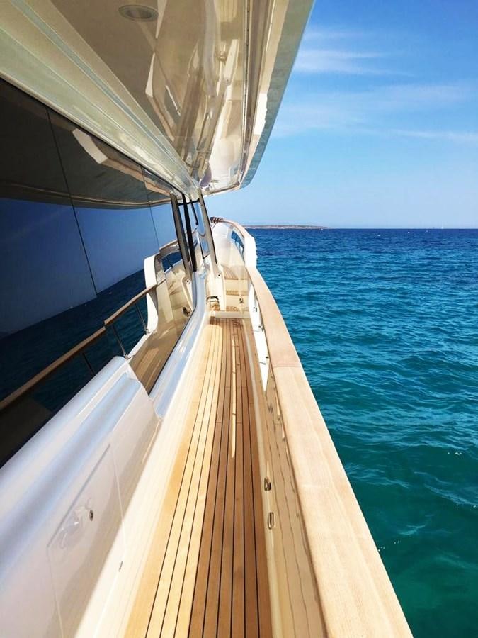 a boat on the water aboard PALGREMAT Yacht for Sale