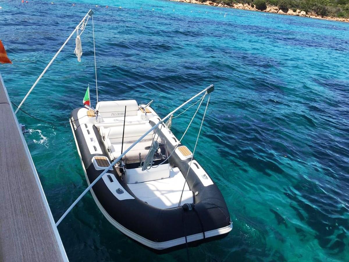 a boat in the water aboard PALGREMAT Yacht for Sale