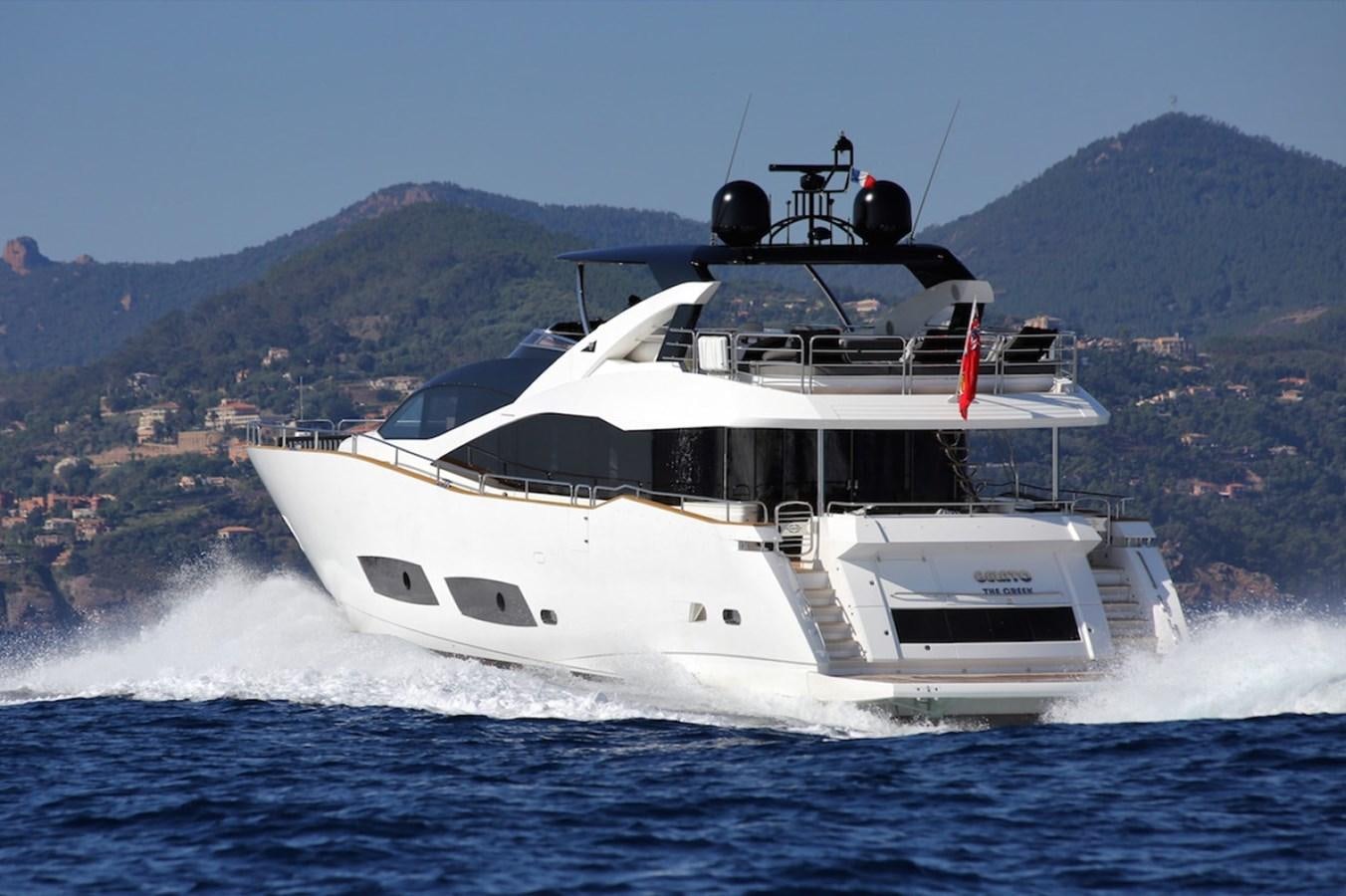 a boat on the water aboard GELATO Yacht for Sale