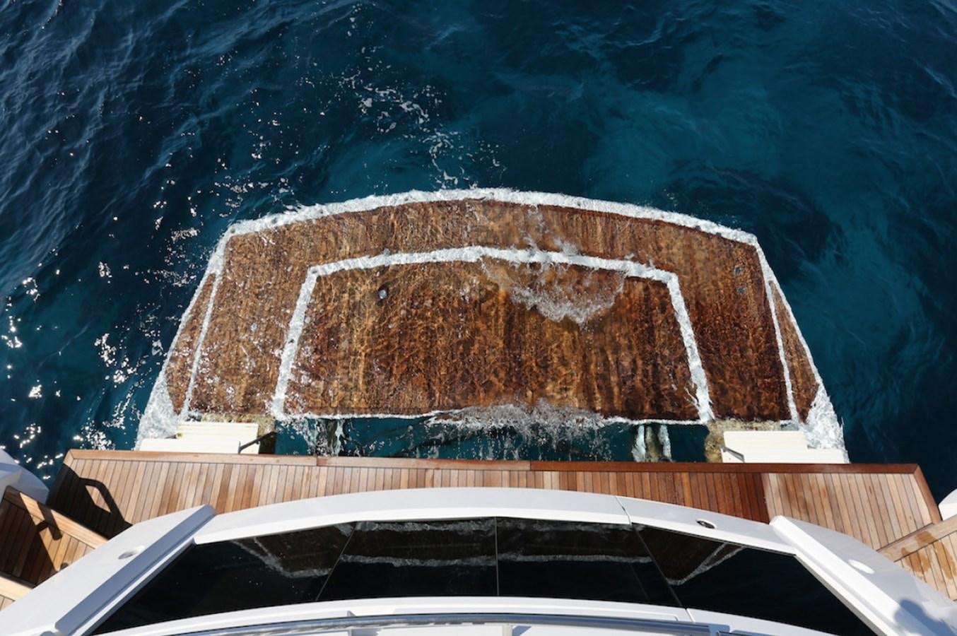 a large stone on a boat aboard GELATO Yacht for Sale
