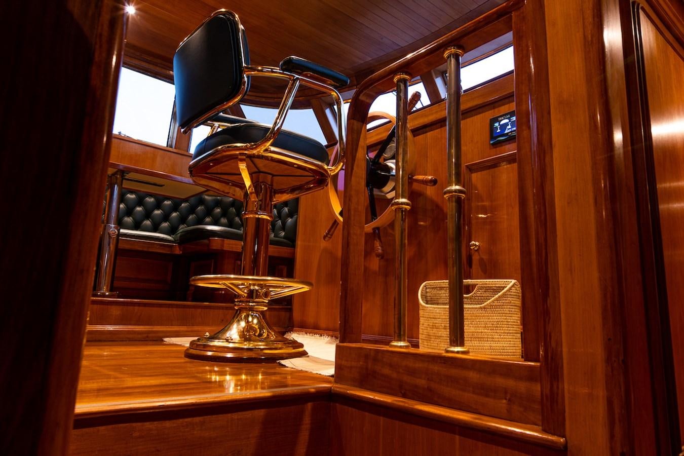 a machine on the counter aboard A&A Yacht for Sale