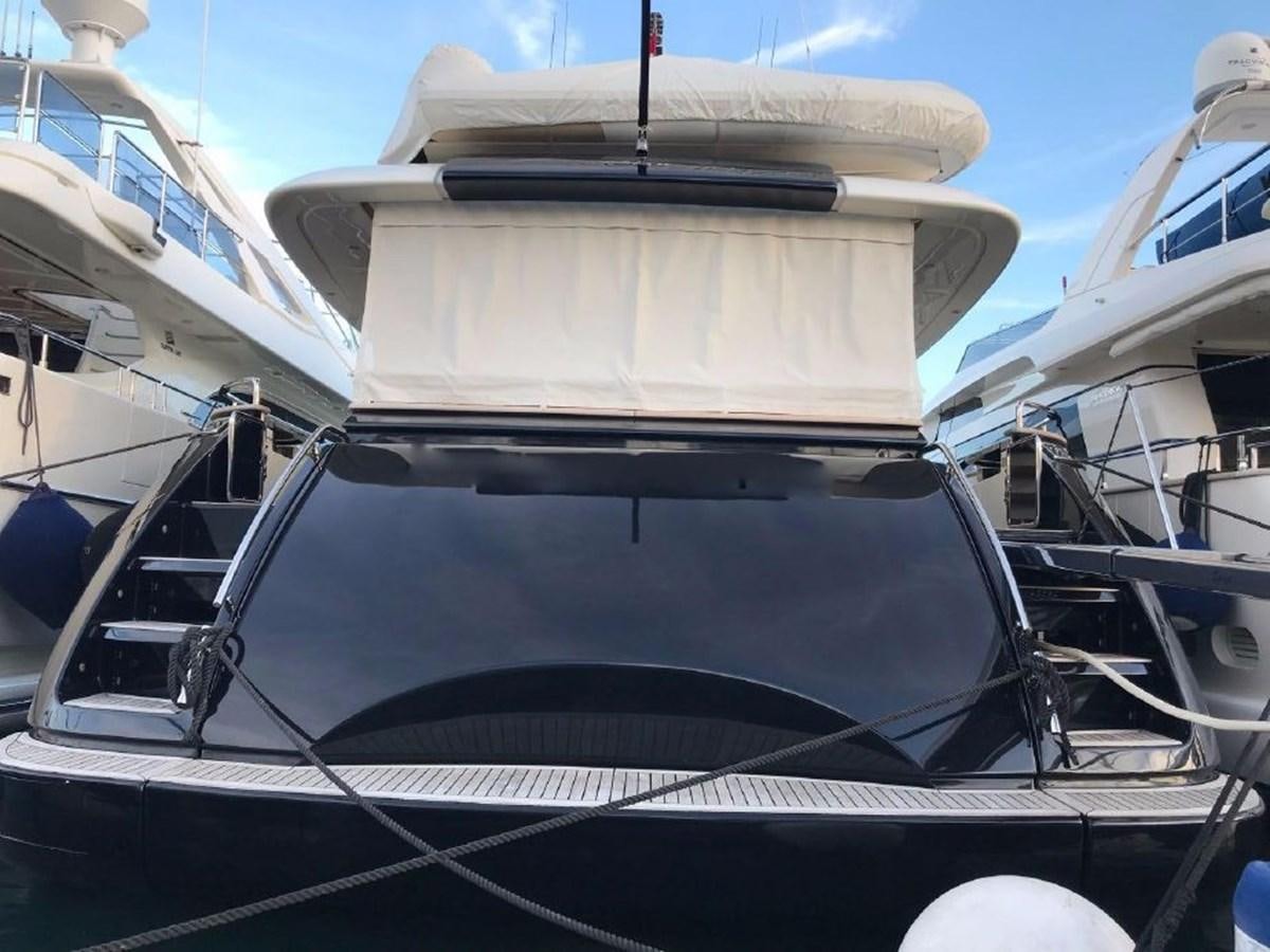 a close-up of a boat aboard BLACK SWAN Yacht for Sale