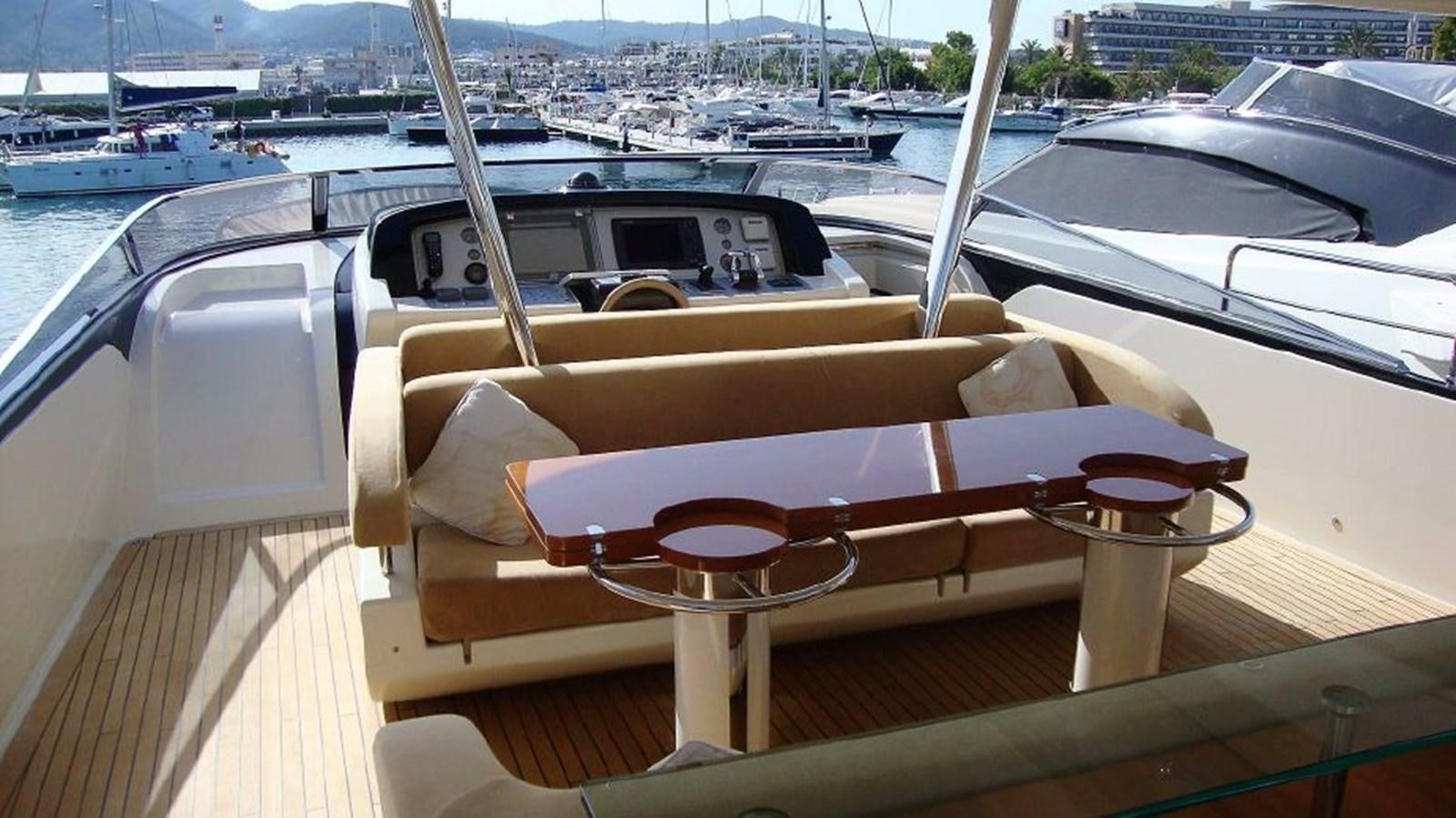 a boat on the water aboard BLACK SWAN Yacht for Sale
