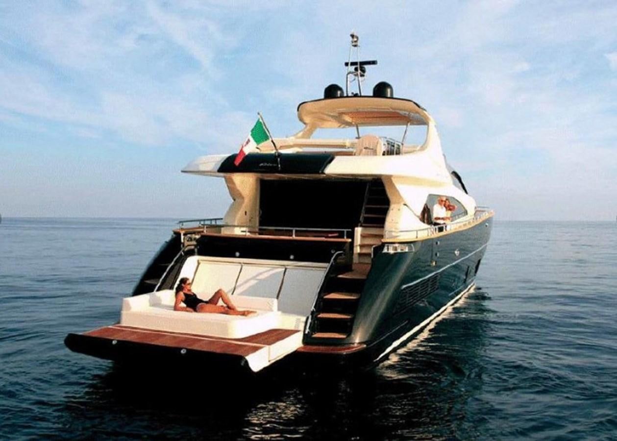 a boat in the water aboard TAURUS Yacht for Sale