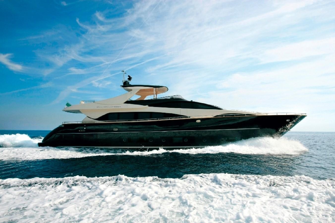 a boat in the water aboard TAURUS Yacht for Sale