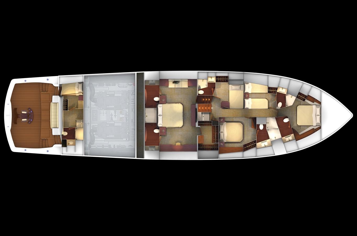 a computer screen with a lot of small boxes inside aboard 2022 VIKING 92 CONVERTIBLE (TBD) Yacht for Sale