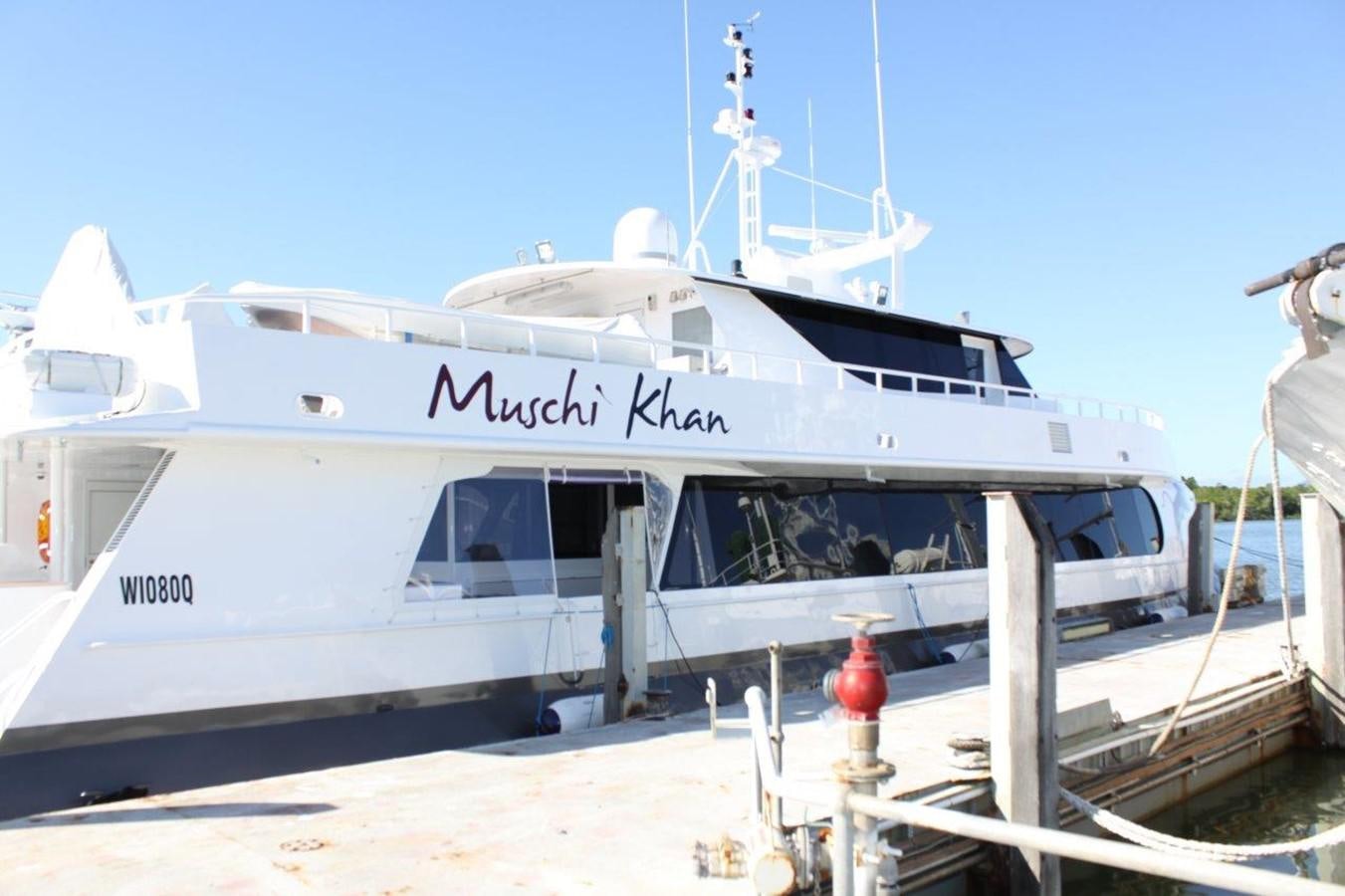 a boat on the beach aboard MUSHI KHAN Yacht for Sale