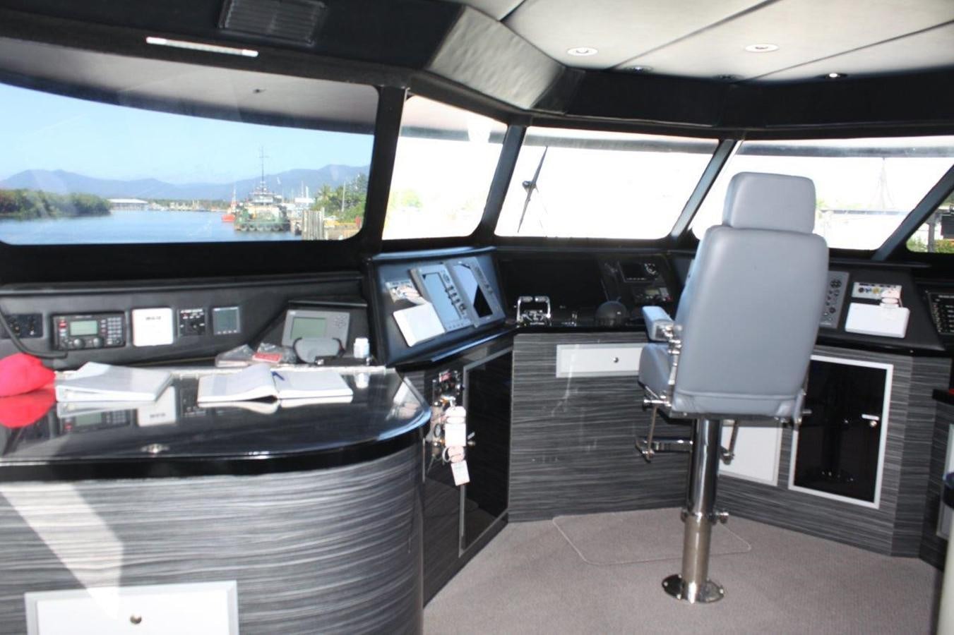 inside of a car aboard MUSHI KHAN Yacht for Sale
