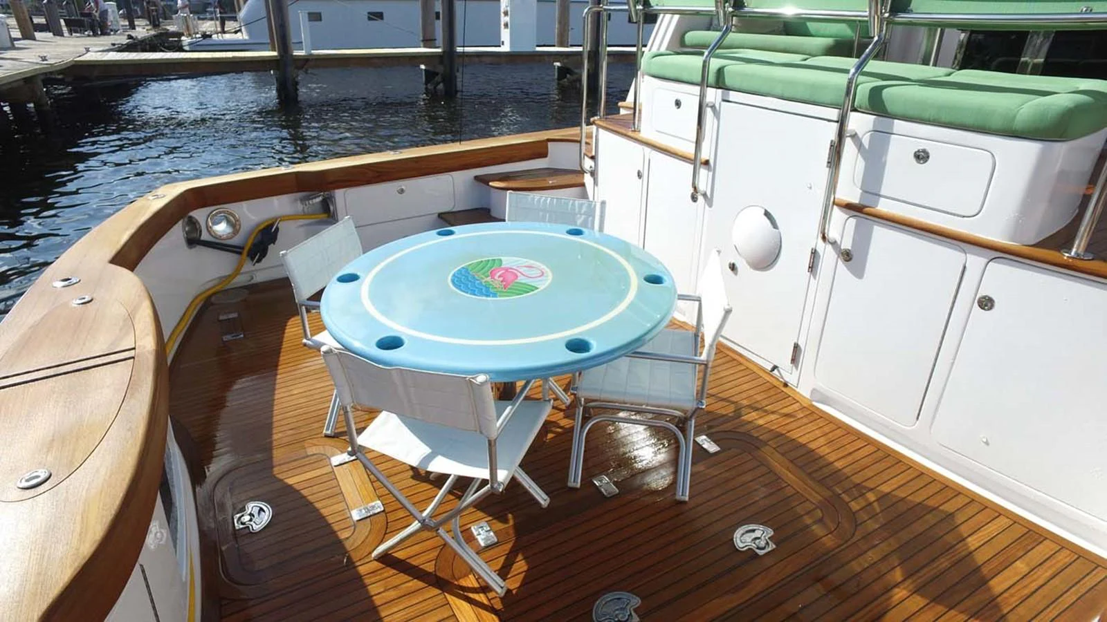 a boat on the water aboard SILKY Yacht for Sale