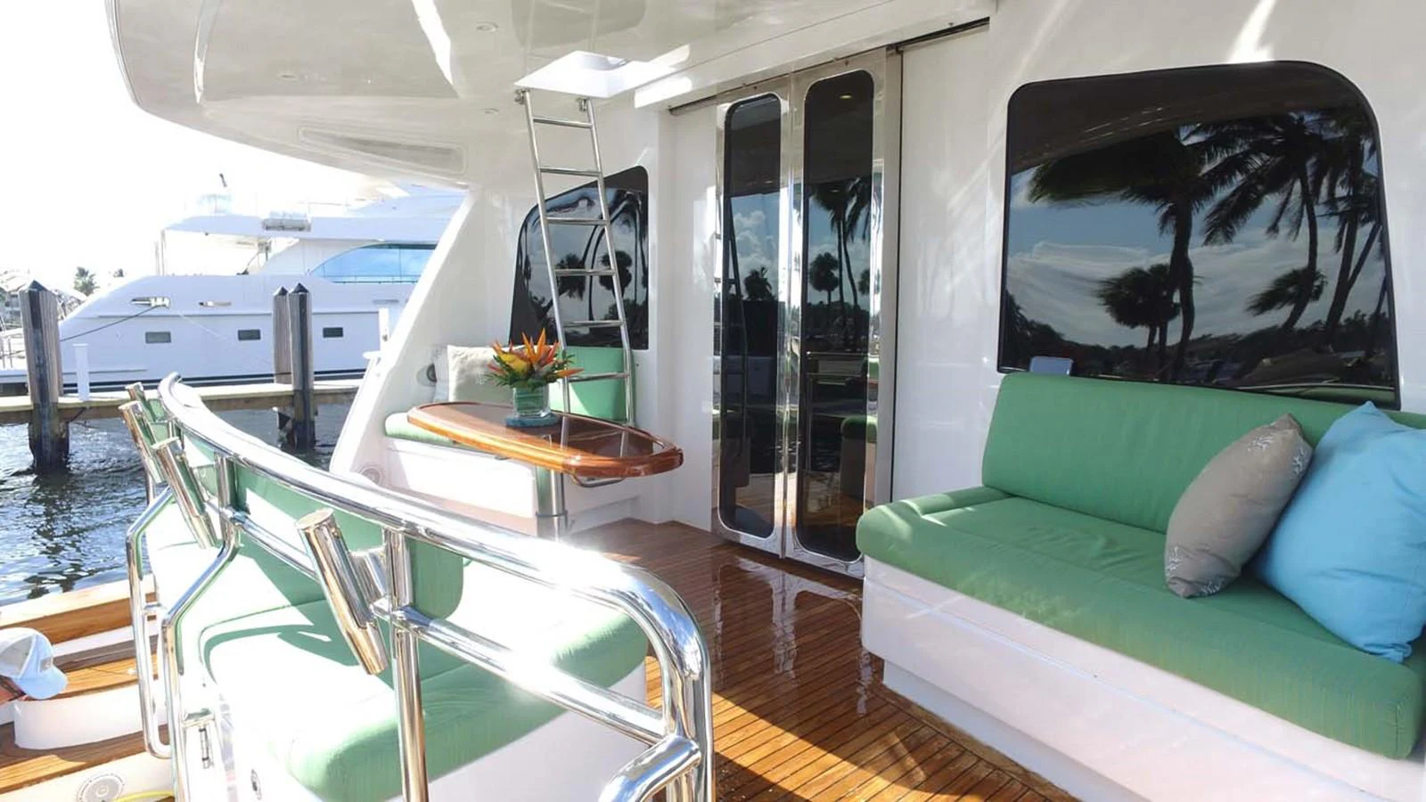 a boat on the water aboard SILKY Yacht for Sale