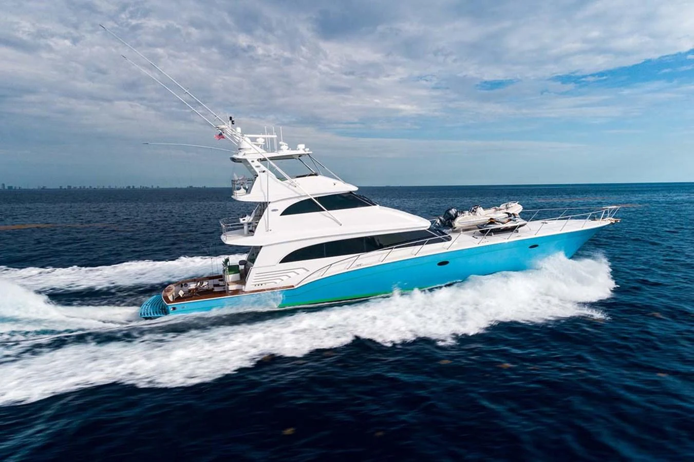 a boat on the water aboard SILKY Yacht for Sale