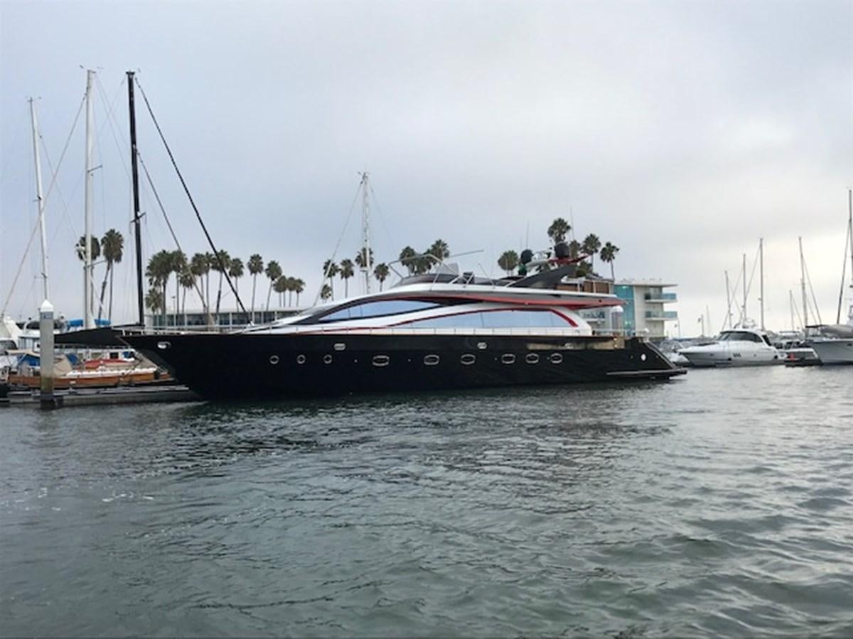 a boat in the water aboard KISSES Yacht for Sale