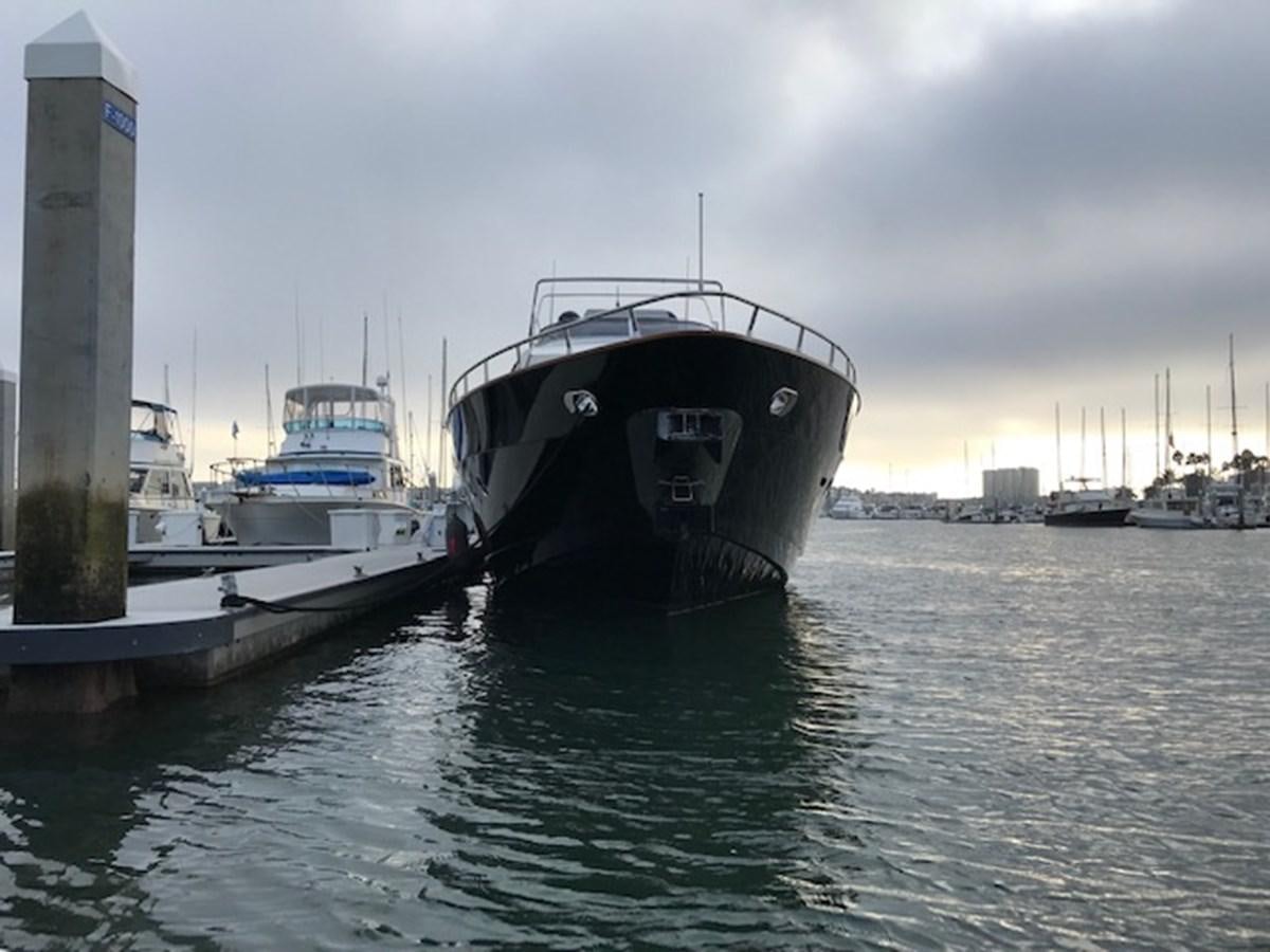 a boat in the water aboard KISSES Yacht for Sale