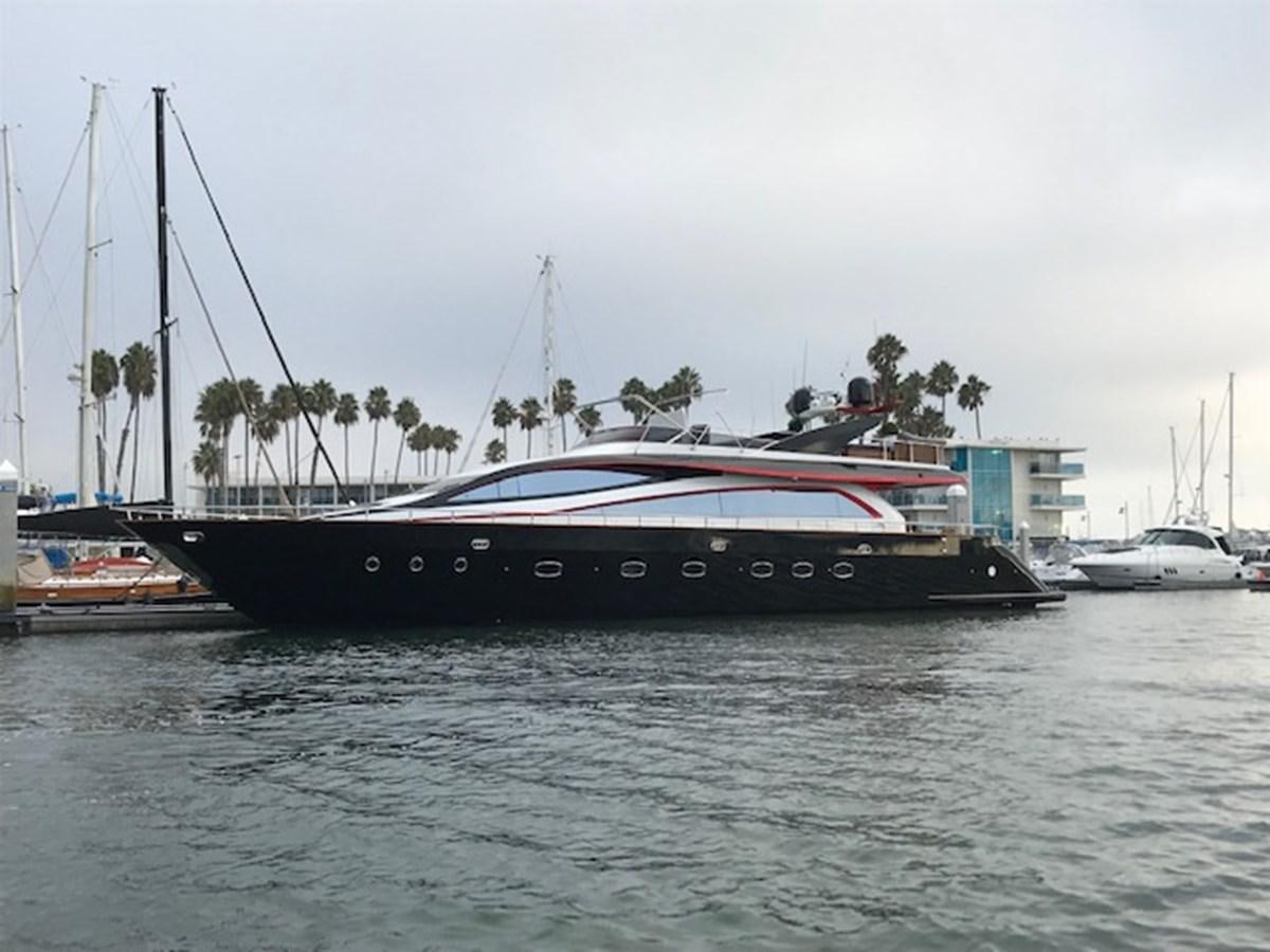 a boat in the water aboard KISSES Yacht for Sale
