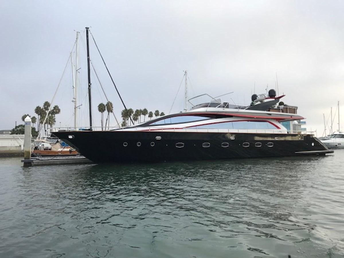 a boat in the water aboard KISSES Yacht for Sale