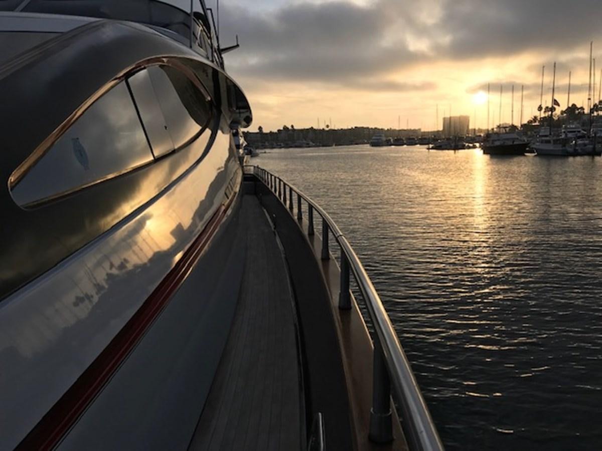 a boat on the water aboard KISSES Yacht for Sale