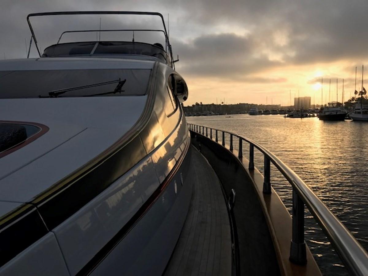 a boat on a river aboard KISSES Yacht for Sale