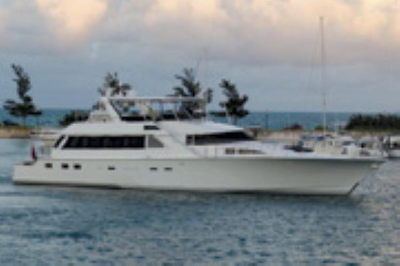 a white yacht in the water aboard LADY CHARLOTTE Yacht for Sale
