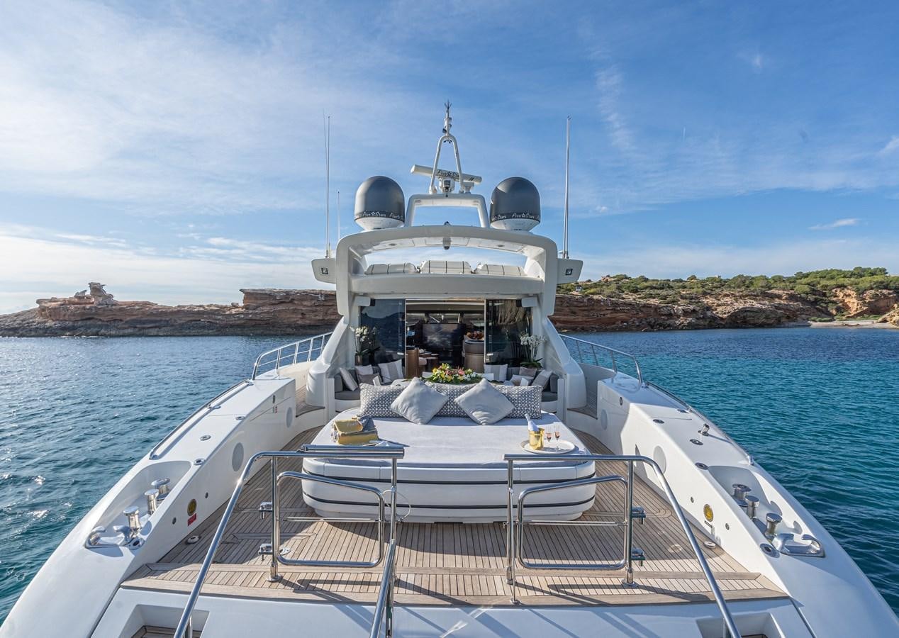 a boat with people on it aboard FIVE STARS Yacht for Sale