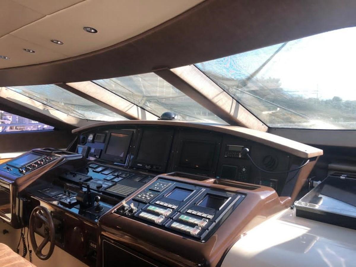 inside of a vehicle aboard FIVE STARS Yacht for Sale