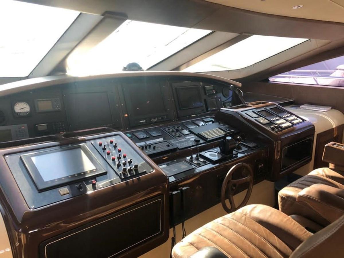 inside of a car aboard FIVE STARS Yacht for Sale