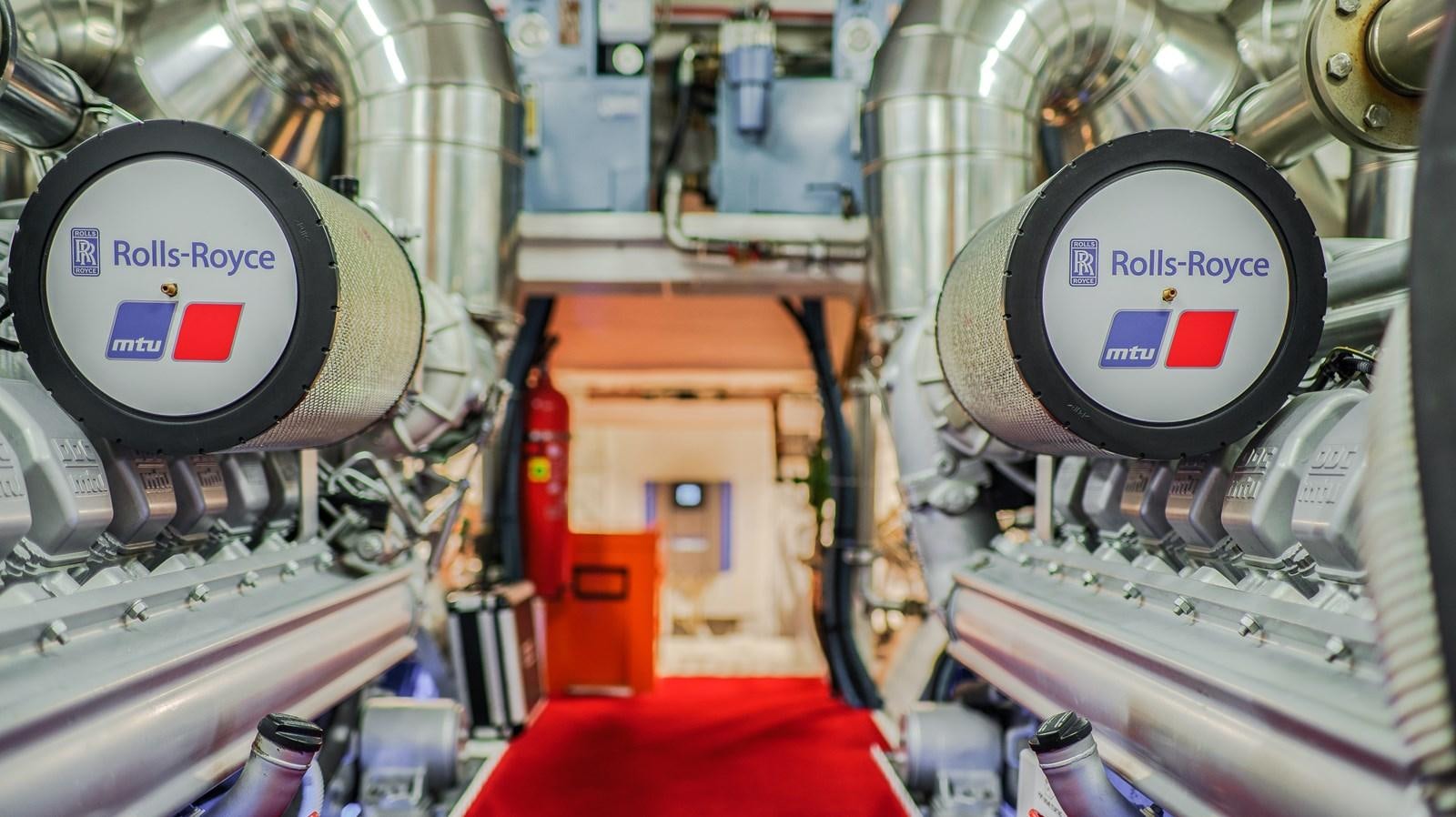 a machine with a large display aboard VANISH Yacht for Sale