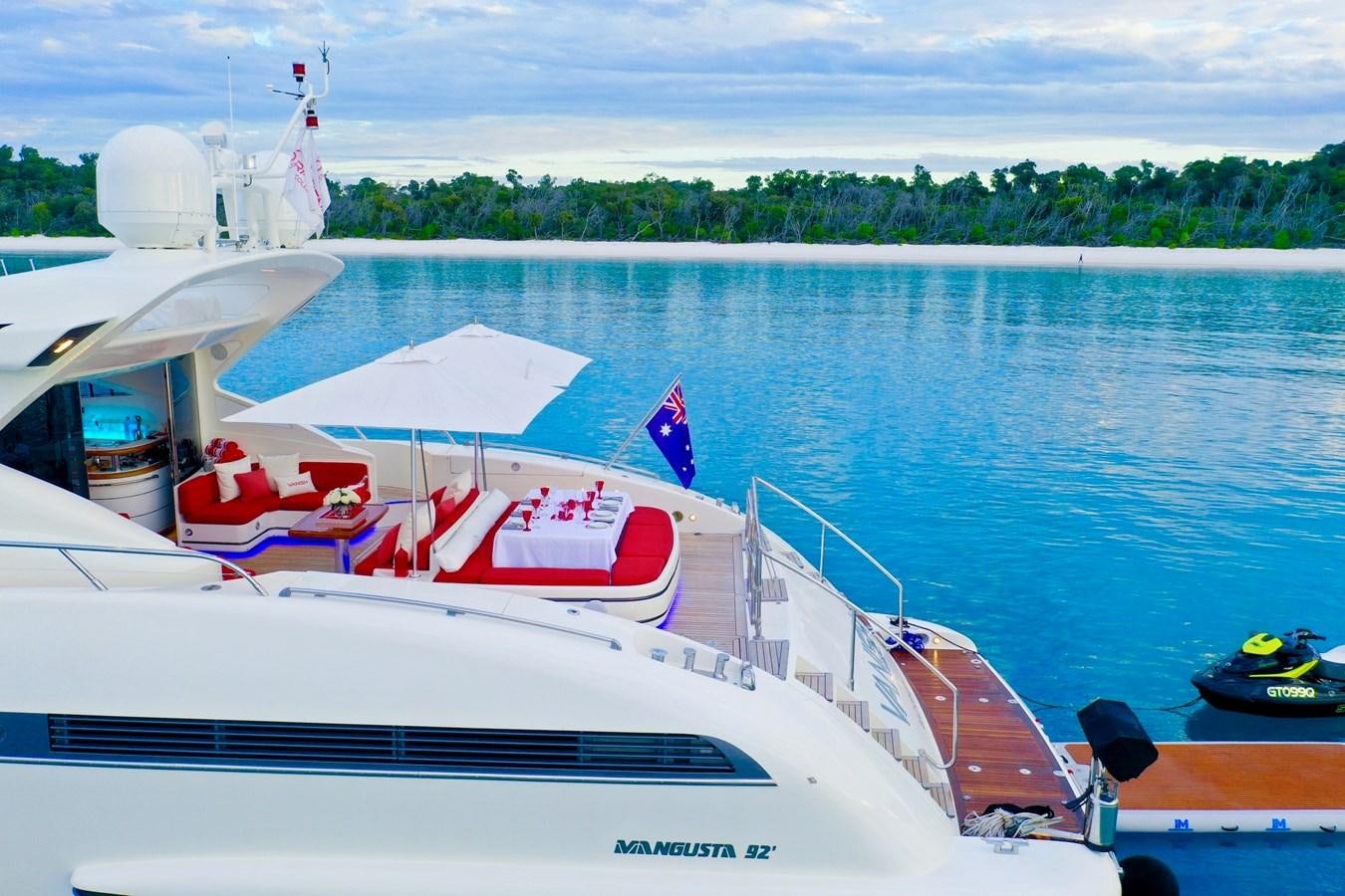 a boat on the water aboard VANISH Yacht for Sale