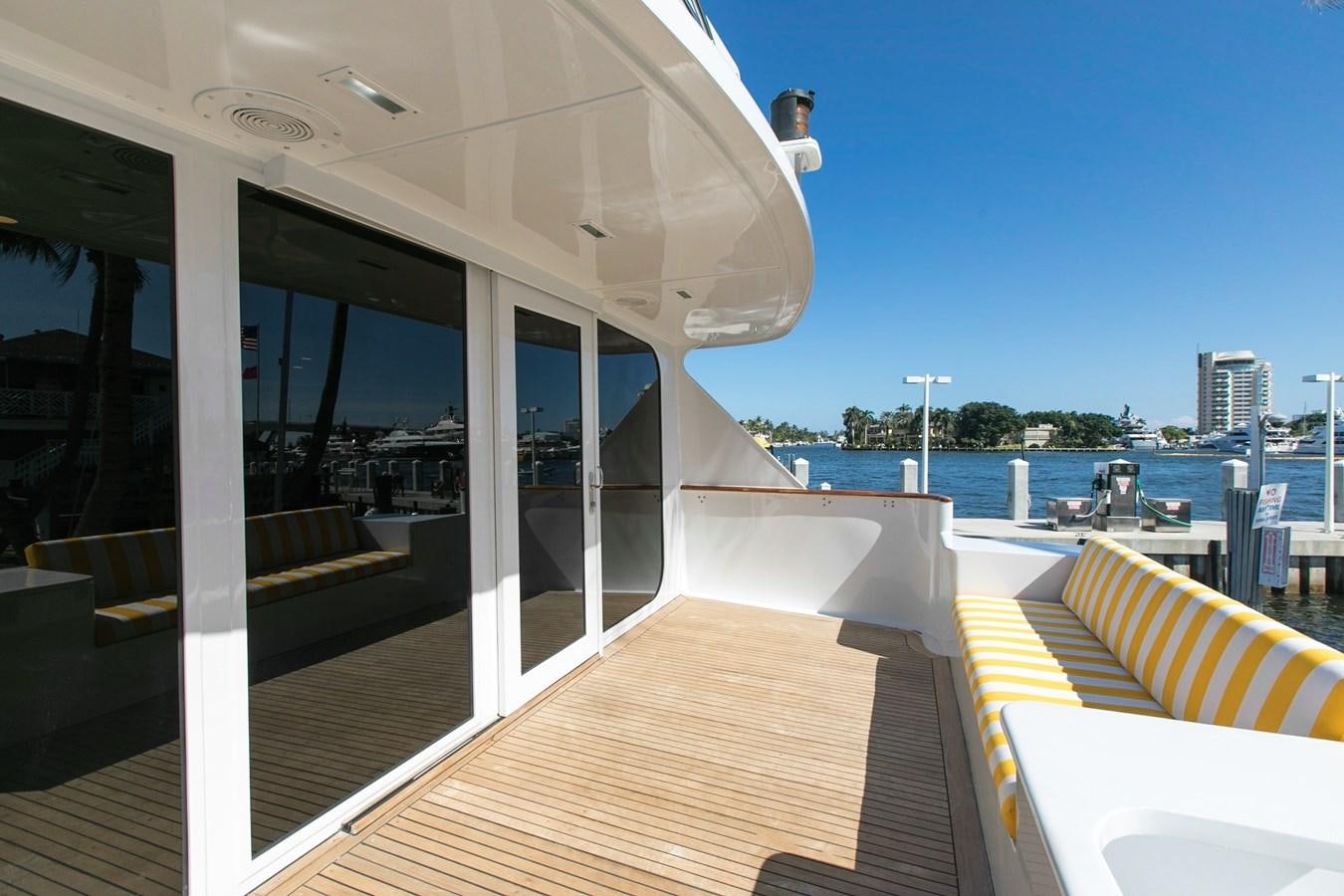 a boat on the water aboard TRES HERMANOS VI Yacht for Sale