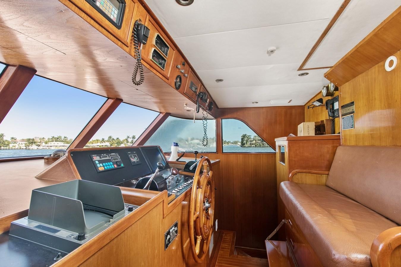 a boat on the water aboard TRES HERMANOS VI Yacht for Sale