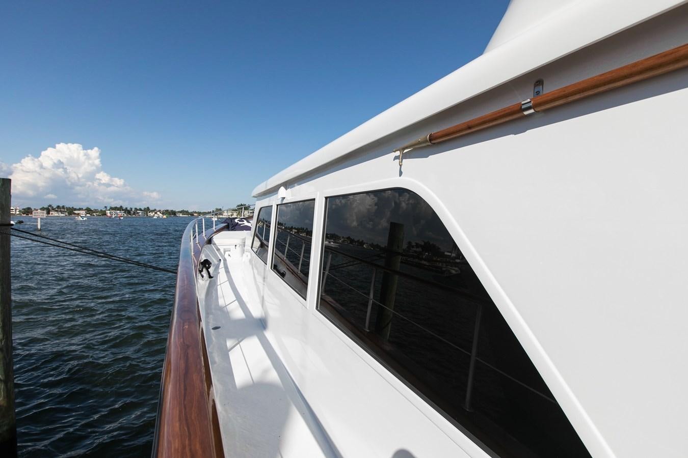 a boat on the water aboard TRES HERMANOS VI Yacht for Sale