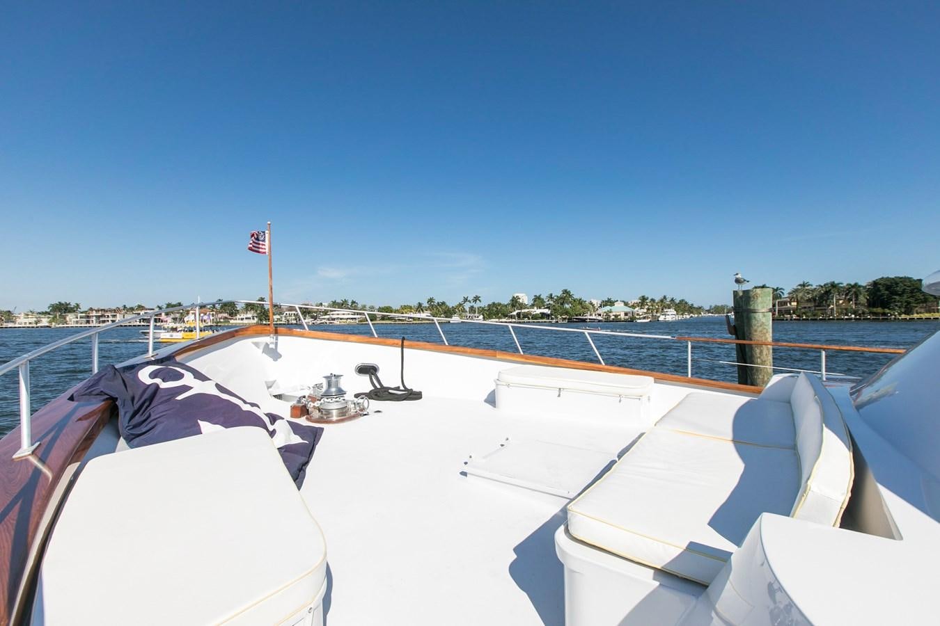 a boat on the water aboard TRES HERMANOS VI Yacht for Sale