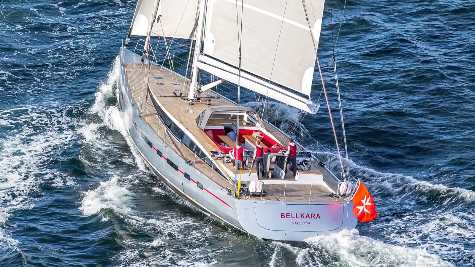 a boat on the water aboard BELLKARA Yacht for Sale