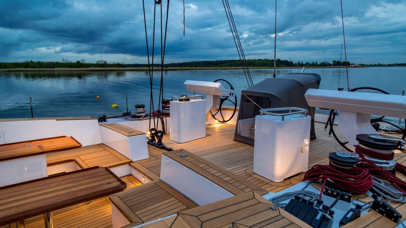 a boat on the water aboard BELLKARA Yacht for Sale