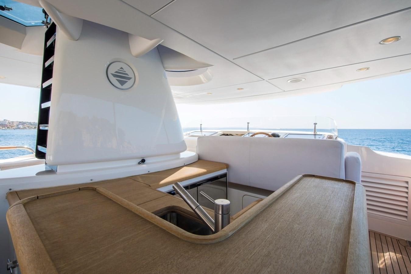 a boat on the water aboard MAI Yacht for Sale