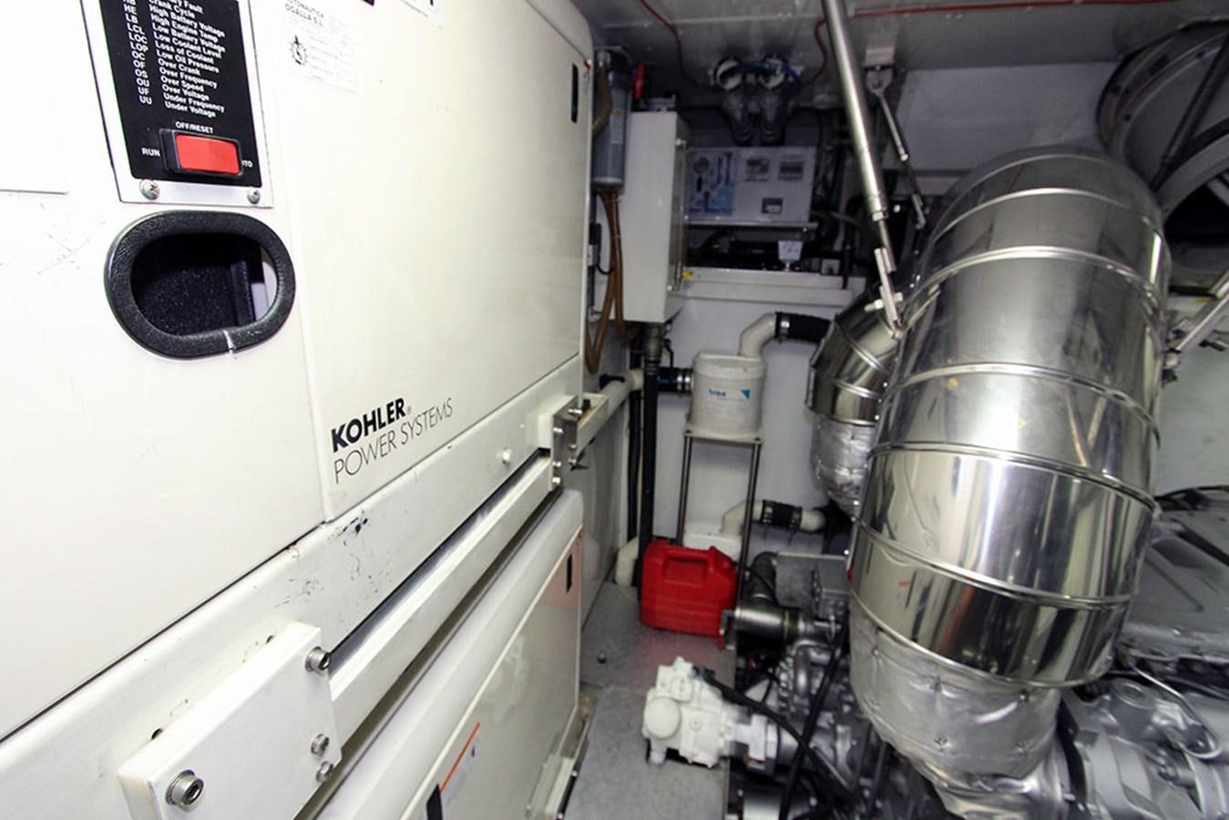 a machine in a room aboard HAIGAN Yacht for Sale