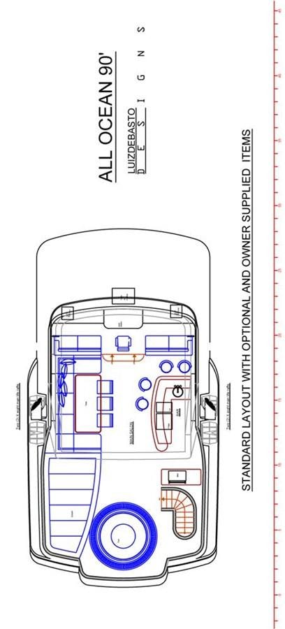 diagram aboard ALL OCEAN YACHTS 90' STEEL Yacht for Sale