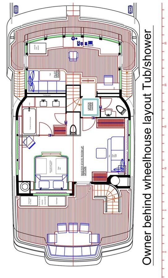 diagram aboard ALL OCEAN YACHTS 90' STEEL Yacht for Sale