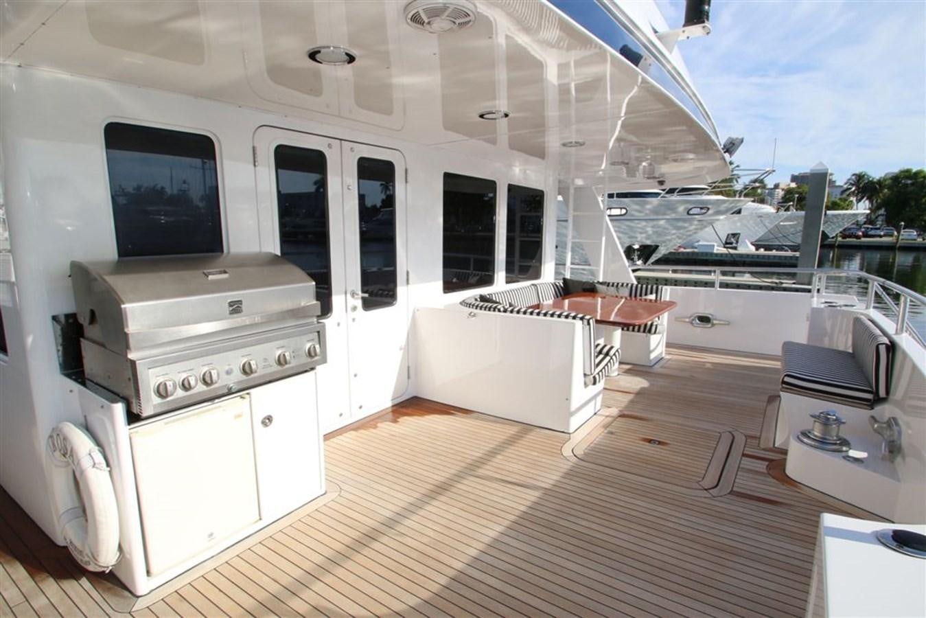 a boat on the water aboard ROSA Yacht for Sale