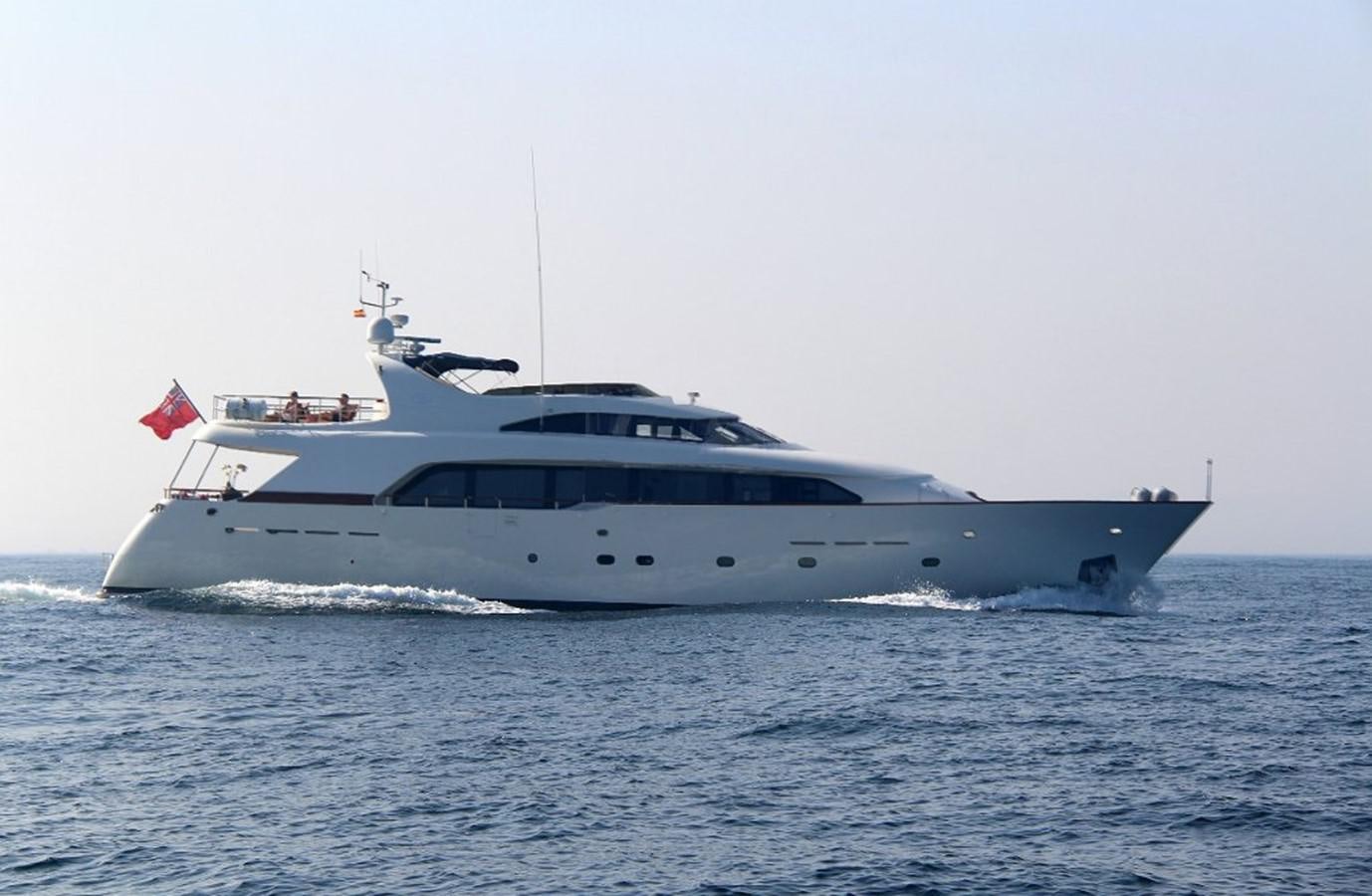 a boat on the water aboard LADY MIKKI Yacht for Sale