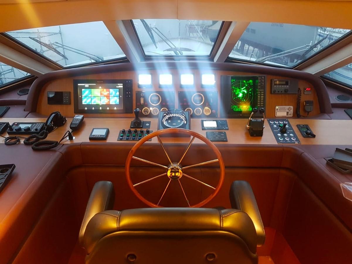 inside of a plane aboard LADY MIKKI Yacht for Sale