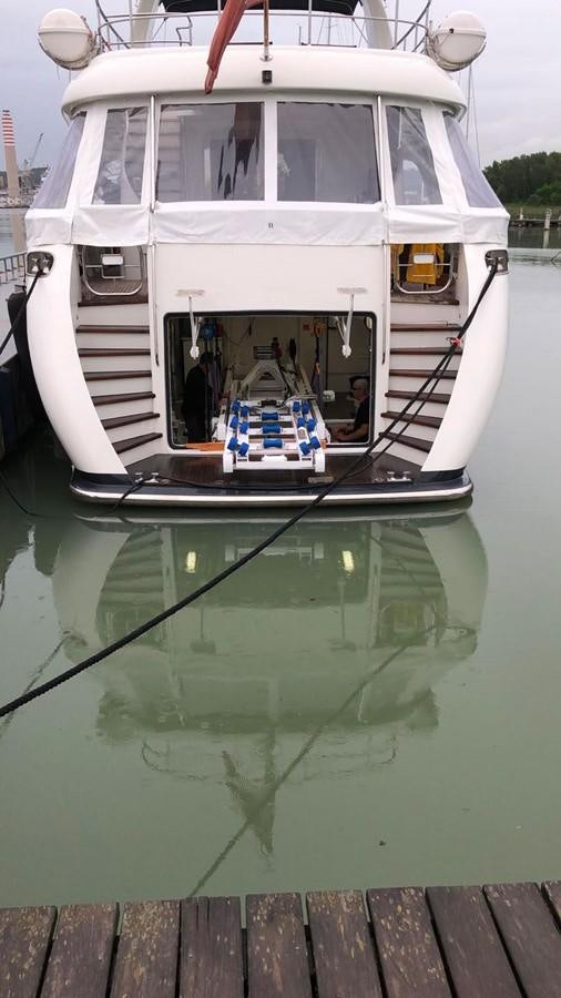 a boat in the water aboard LADY MIKKI Yacht for Sale