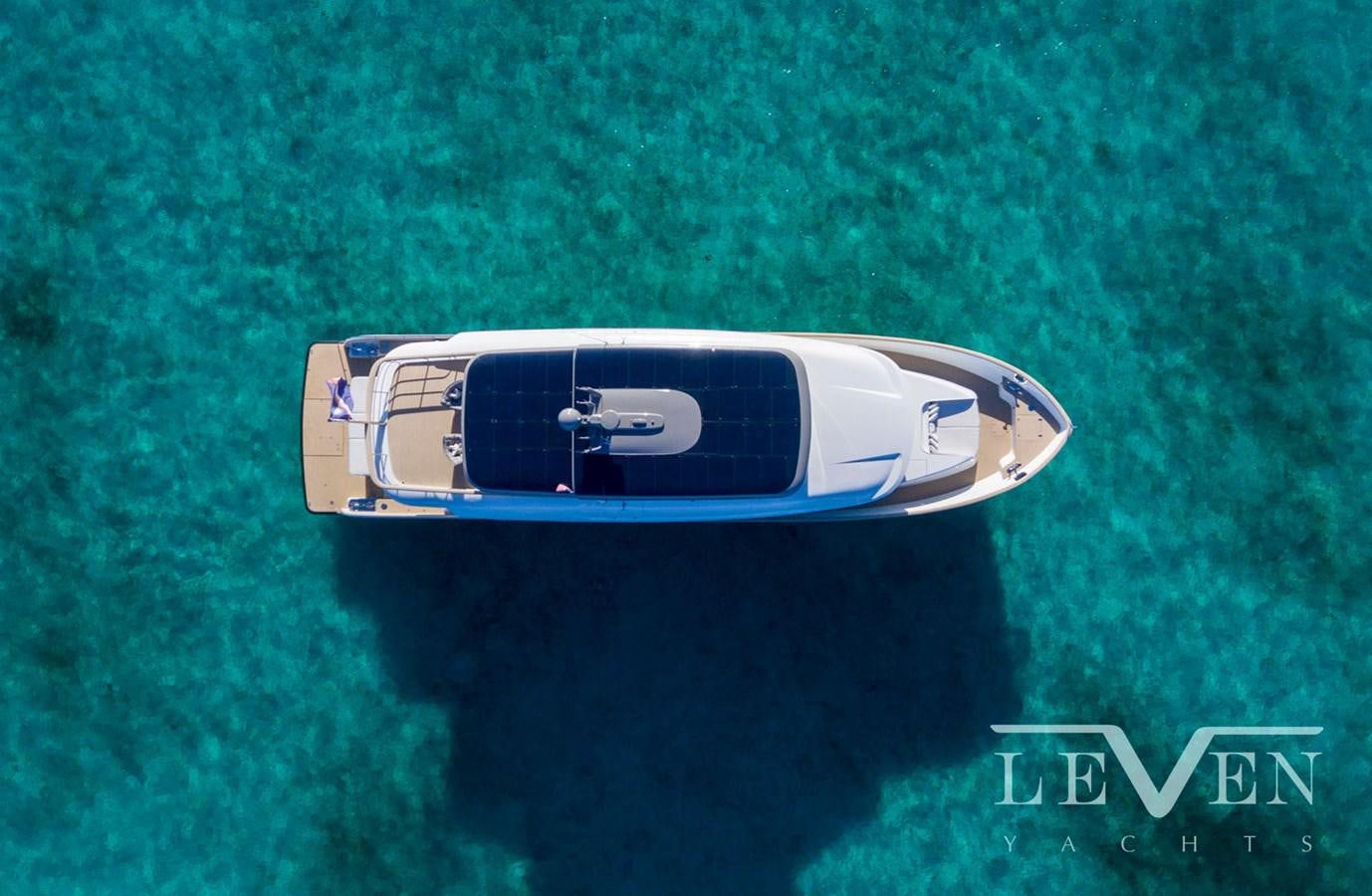 a gun on a green surface aboard LEVEN 90 Yacht for Sale