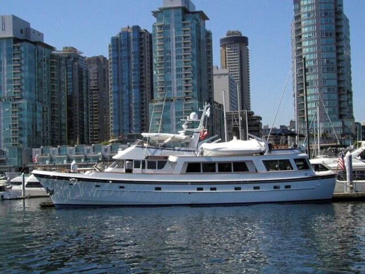a boat in the water aboard ALEXIS Yacht for Sale