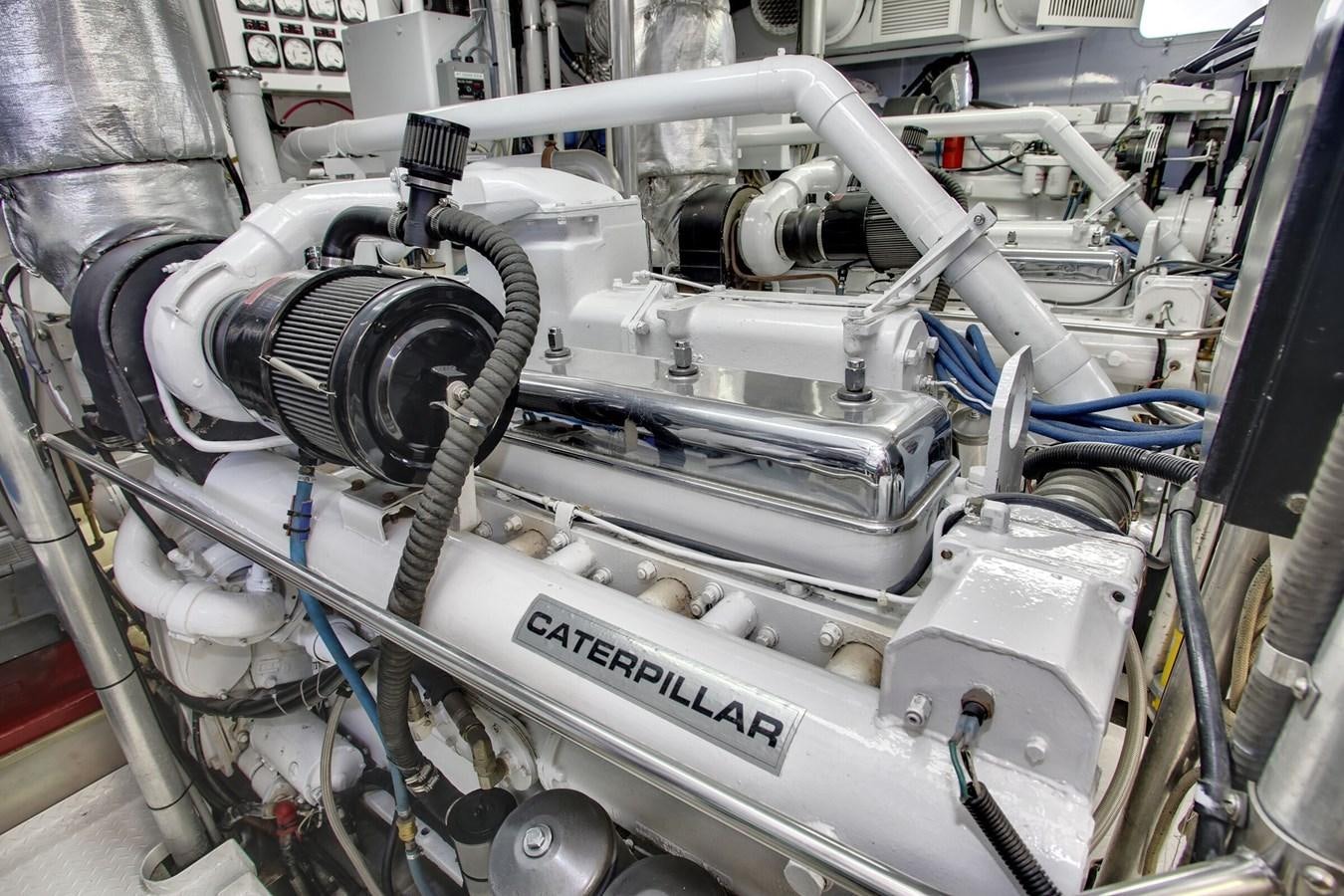 a machine with a metal cylinder aboard ALEXIS Yacht for Sale