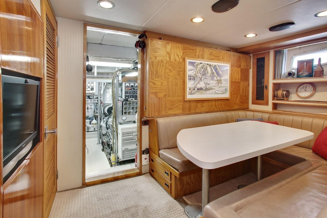 a large bathroom with a bathtub aboard ALEXIS Yacht for Sale