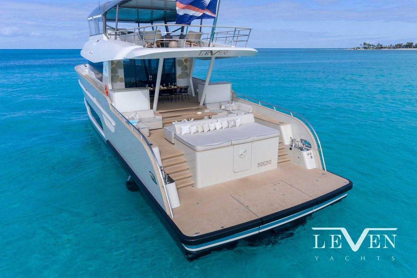 a boat on the water aboard LEVEN 90 LV01 Yacht for Sale