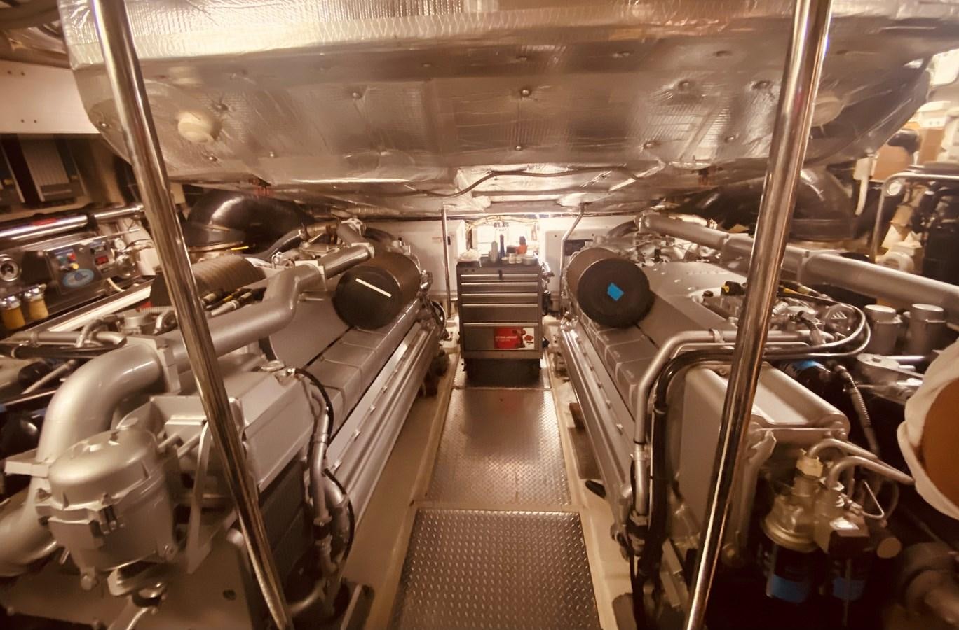 inside of a factory aboard ROMPEMAR Yacht for Sale